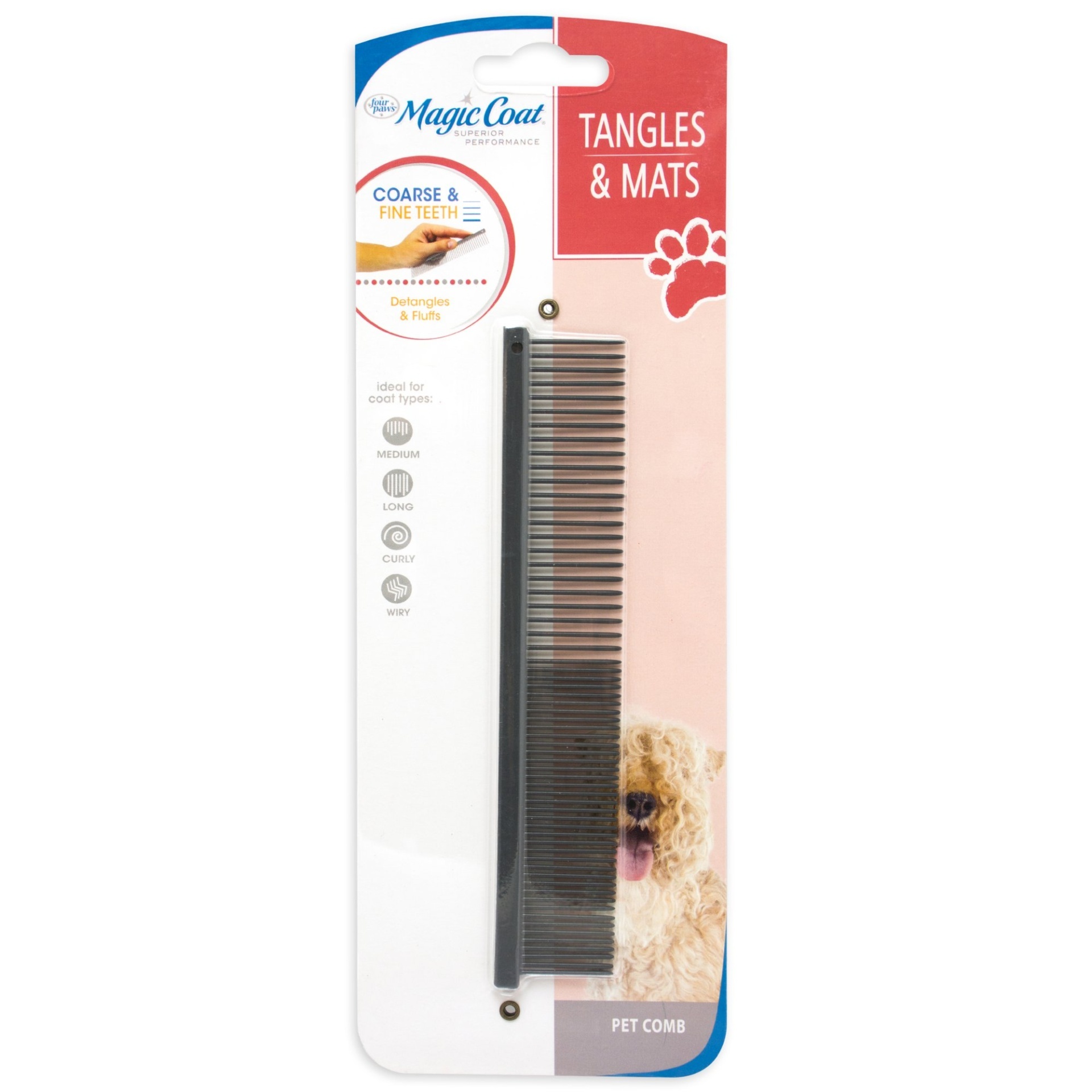 slide 1 of 1, Four Paws Magic Coat Pet Comb, 1 ct