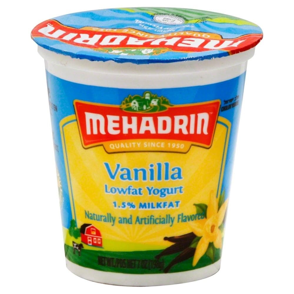 slide 1 of 1, Mehadrin Yogurt 7 oz, 7 oz