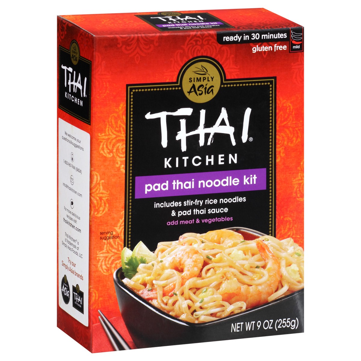 slide 8 of 9, Thai Kitchen Gluten Free Pad Thai Noodle Kit, 9 oz, 9 oz