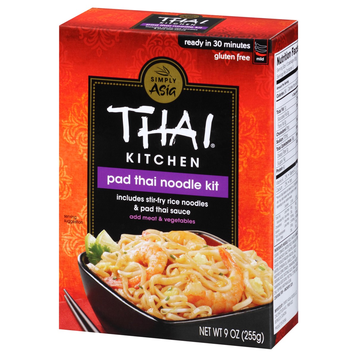 slide 5 of 9, Thai Kitchen Gluten Free Pad Thai Noodle Kit, 9 oz, 9 oz