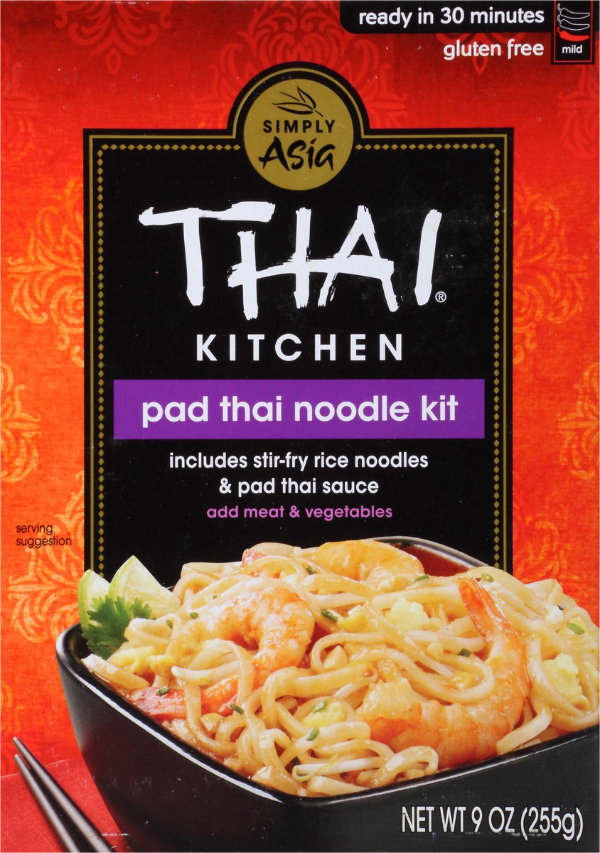 slide 9 of 9, Thai Kitchen Gluten Free Pad Thai Noodle Kit, 9 oz, 9 oz