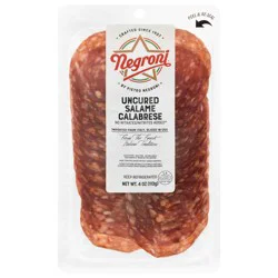 Negroni Uncured Salame Calabrese 4 oz
