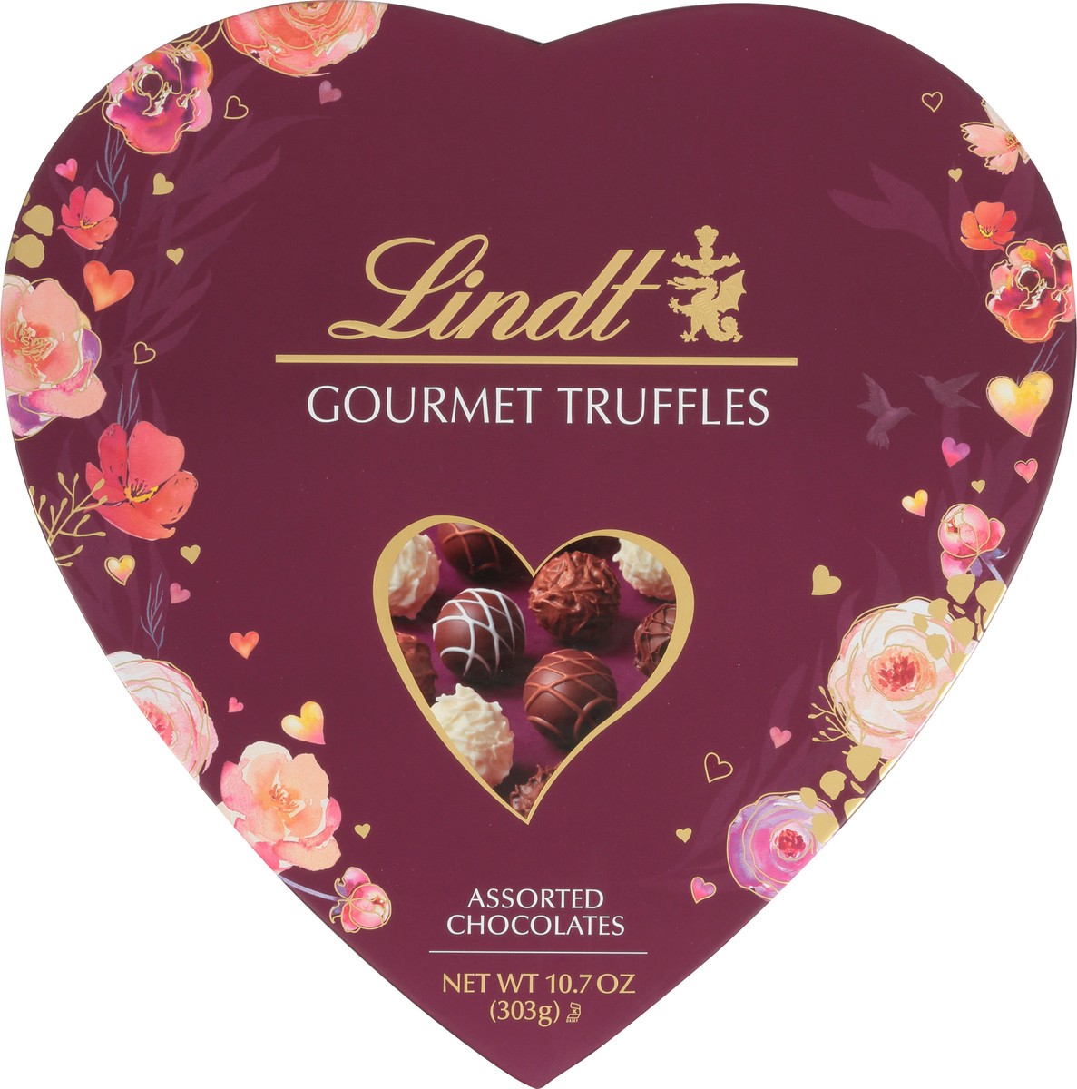 slide 2 of 2, Lindt Gourmet Truffles Assorted Chocolates 10.7 oz, 10.7 oz