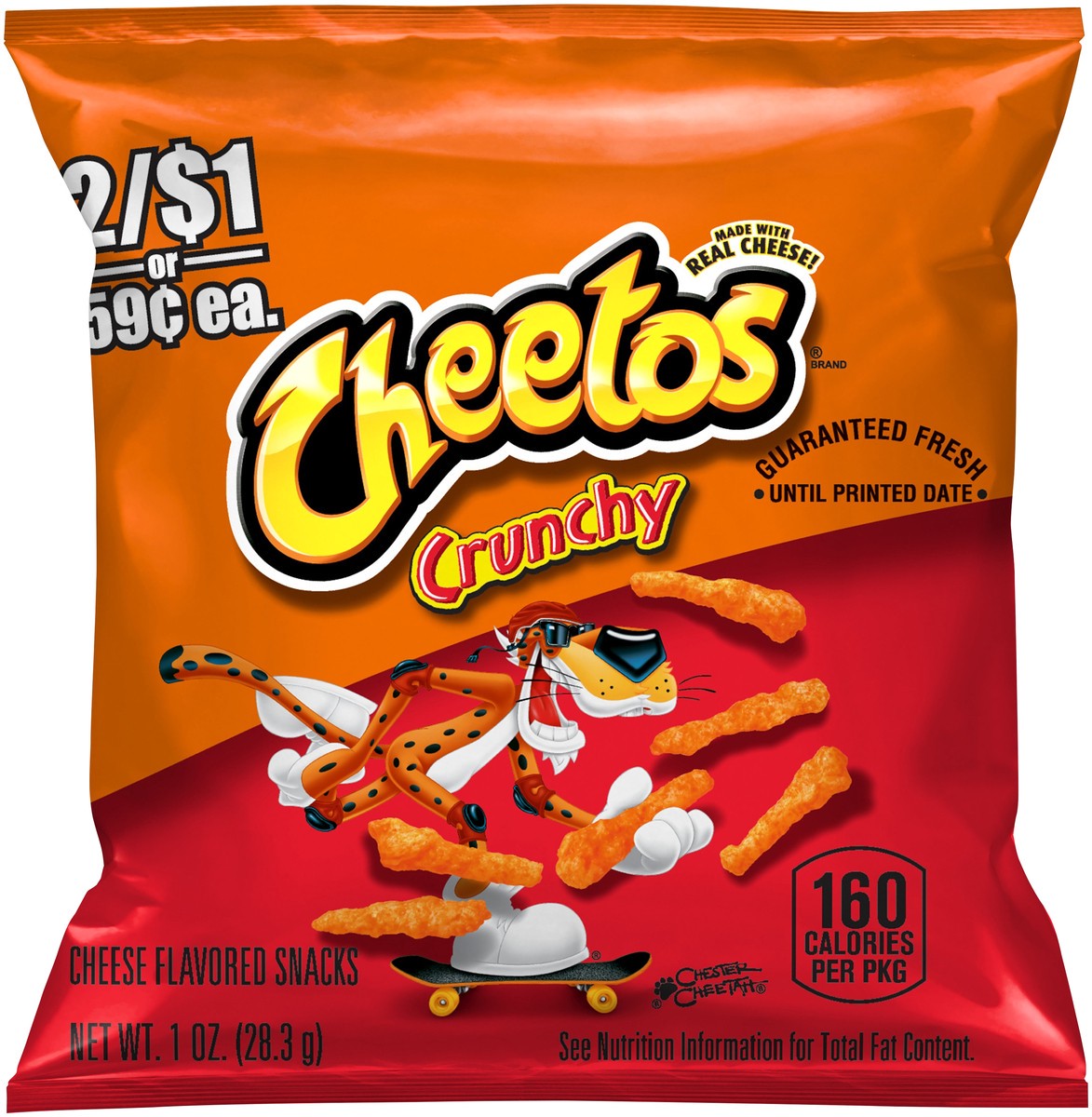 slide 7 of 9, Cheetos Cheese Flavored Snacks ,, 1 oz