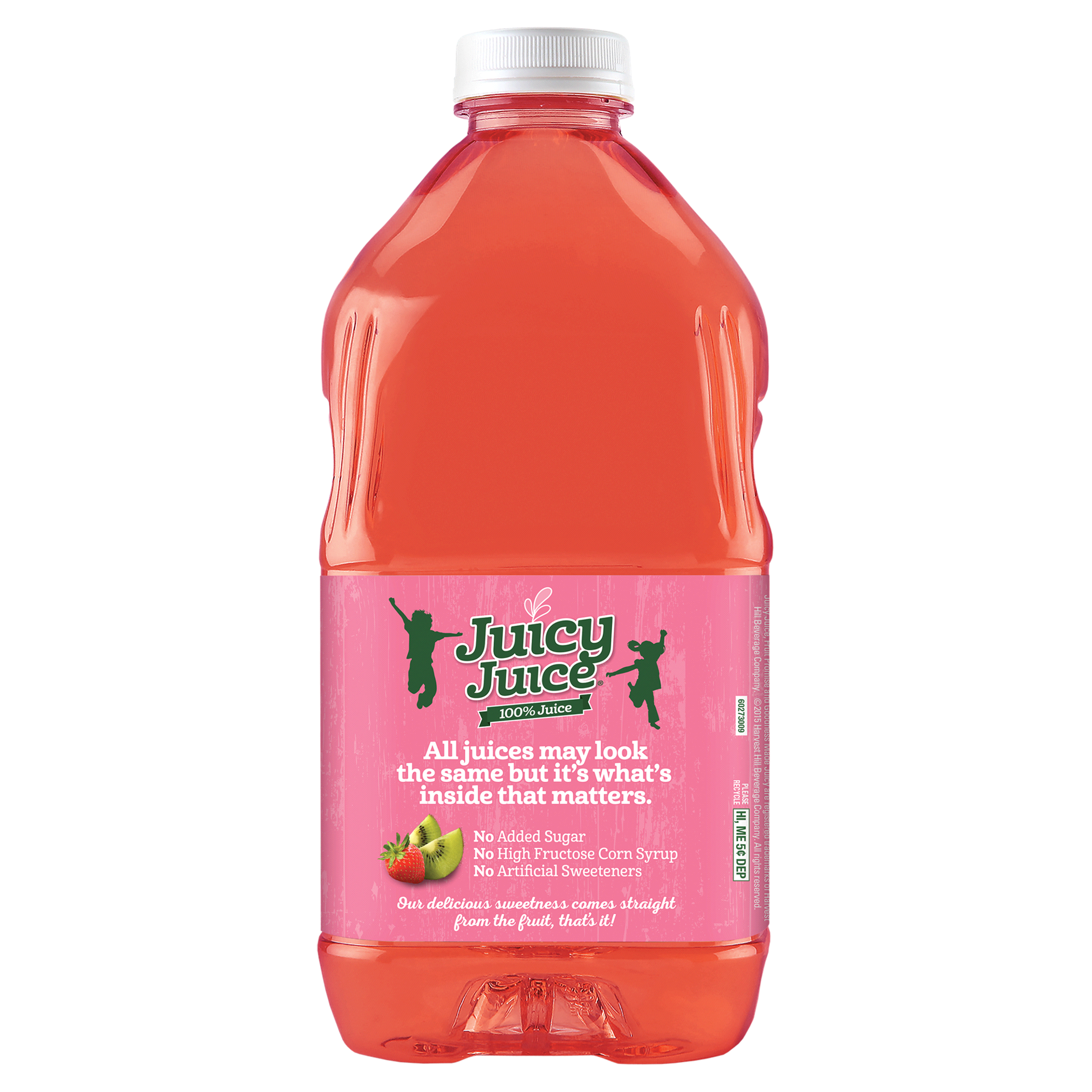 slide 5 of 13, Juicy Juice 100% Juice, Kiwi Strawberry, 64 FL OZ Bottle, 64 fl oz