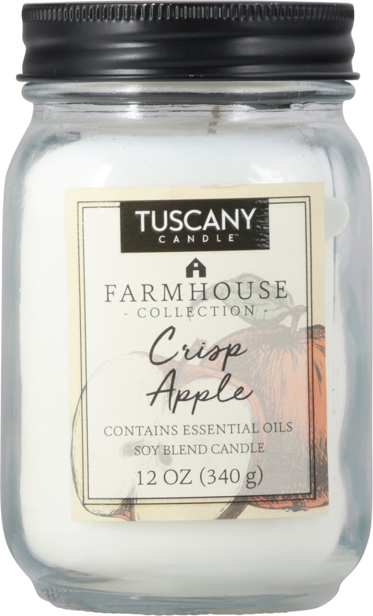 slide 7 of 10, Tuscany Candle Tuscany Farmhouse Candle, Crisp Apple, 12 oz