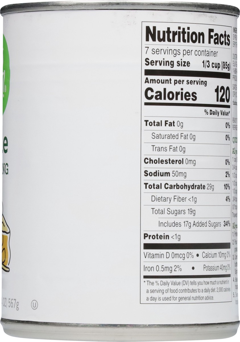 slide 5 of 15, That's Smart! Apple Pie Filling, 20 oz