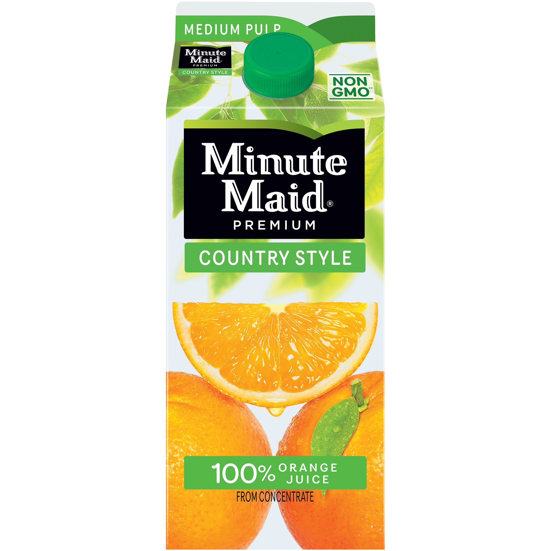 slide 1 of 10, Minute Maid Country Style 100% Orange Juice, Fruit Juice Drink, 59 fl oz, 59 fl oz