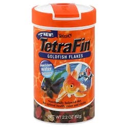 Tetra Fish Food Tetrafin Goldfish Flakes Jar