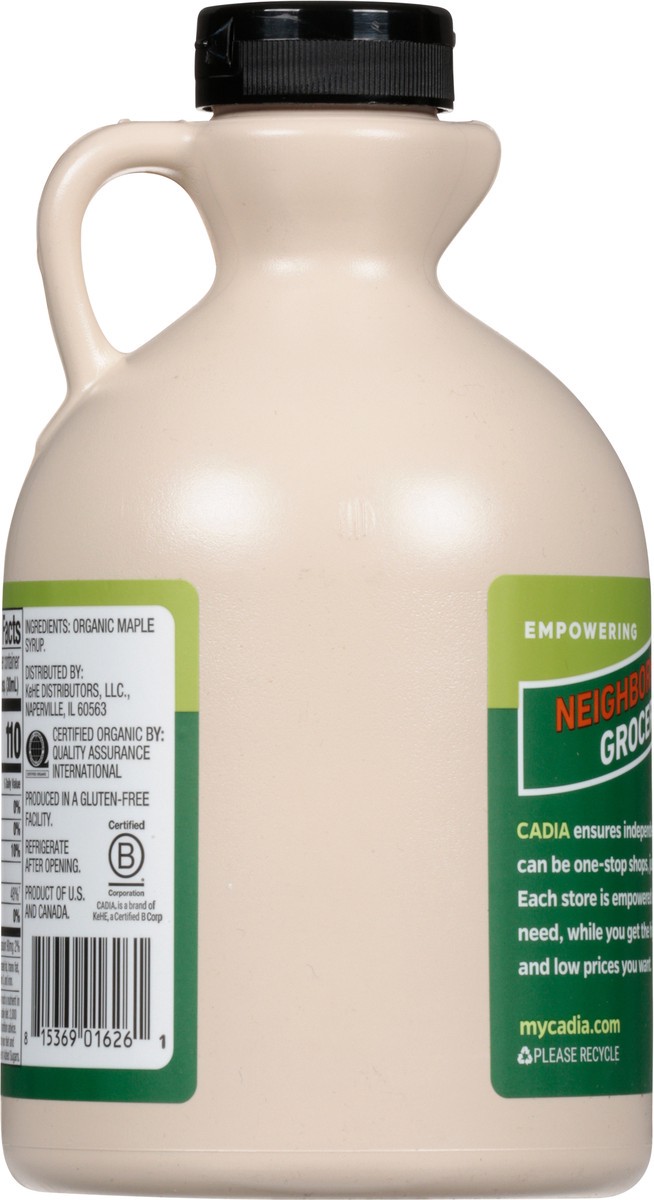 slide 2 of 9, Cadia Organic Maple Syrup 32 fl oz, 32 fl oz