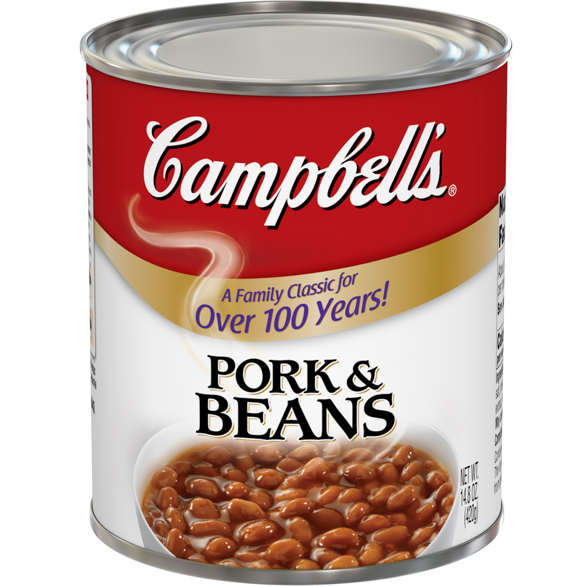 slide 1 of 1, Campbell's Pork and Beans, 14.8 oz Can, 14.8 oz