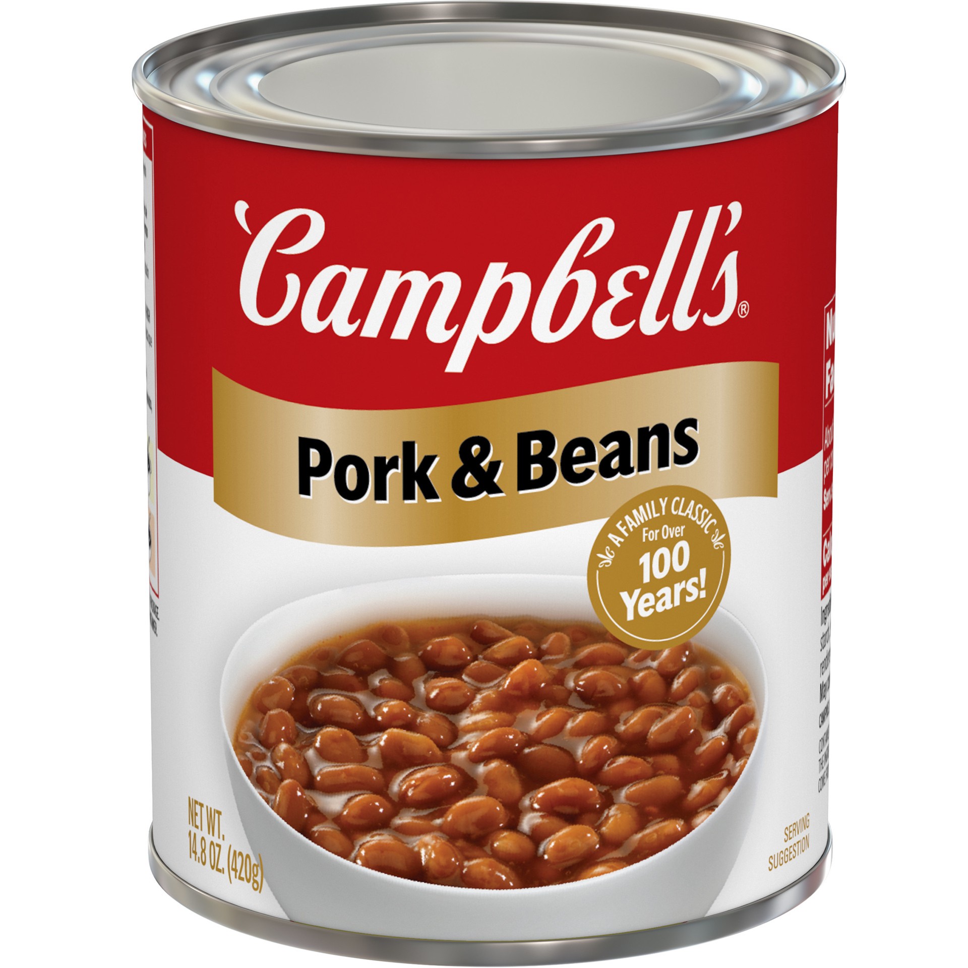 slide 1 of 1, Campbell's Pork and Beans, 14.8 oz Can, 14.8 oz