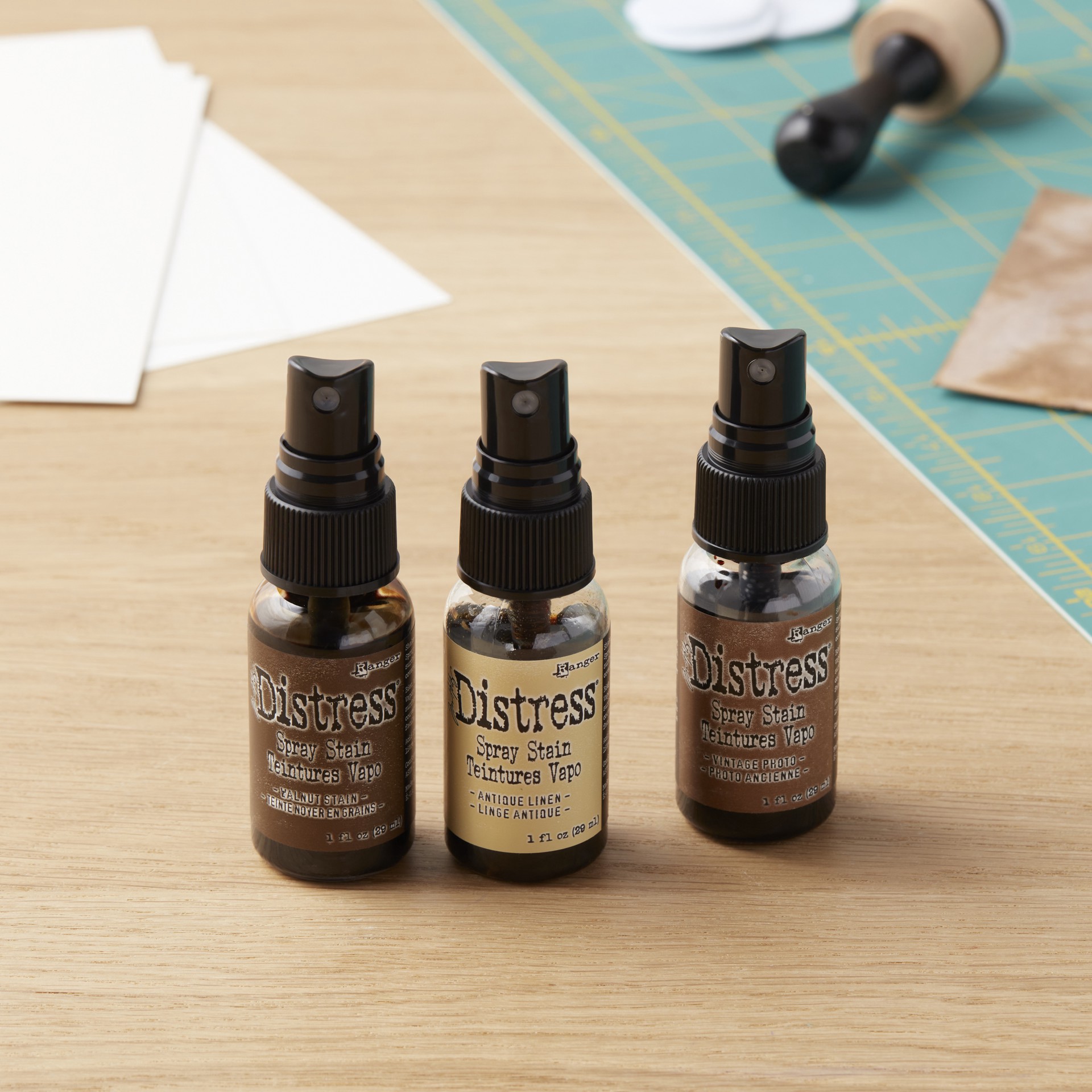 slide 3 of 5, Tim Holtz Distress Spray Stains, Set 3, 1 fl oz