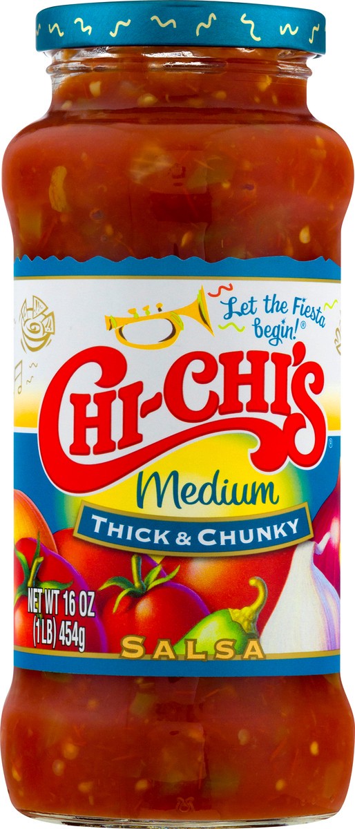 slide 6 of 9, Chi-Chi's Medium Thick & Chunky Salsa 16 oz, 16 oz