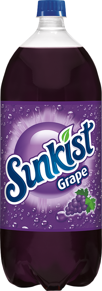 slide 1 of 7, Sunkist Grape Soda- 2 liter, 2.1 qt
