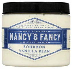 Nancy's Fancy Vanilla Bourbon Ice Cream - Pint