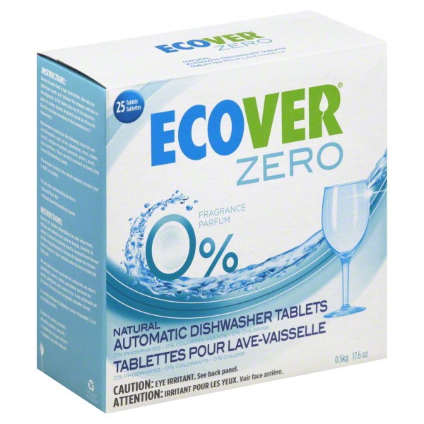 slide 1 of 5, Ecover Ecovr Auto Dshwsher Tabs Zer, 17.6 oz