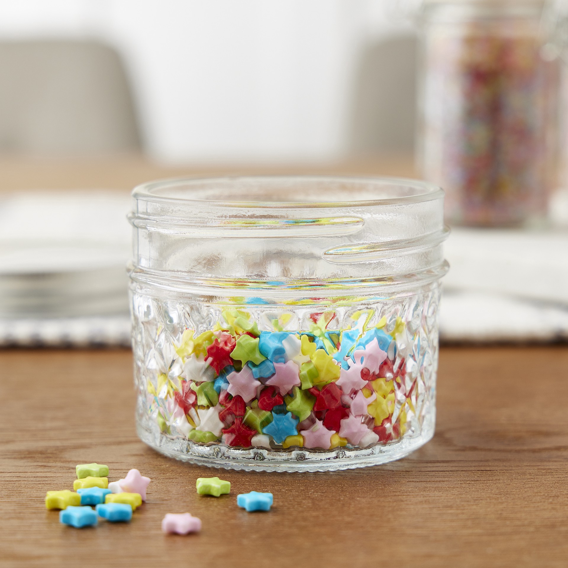 slide 3 of 3, 4oz. Glass Jelly Jar By Ashland, 4 oz