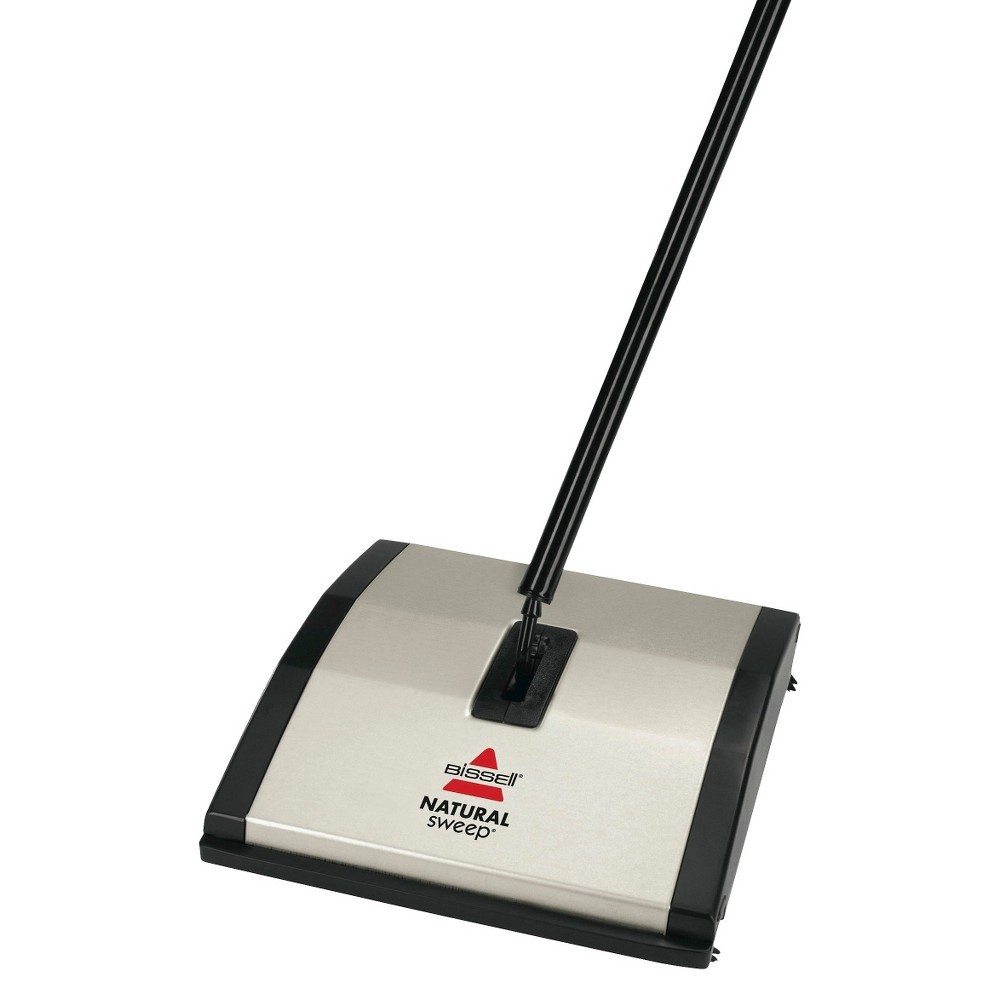 slide 6 of 8, BISSELL Natural Sweep Carpet & Floor Sweeper - Silver 92N0, 1 ct