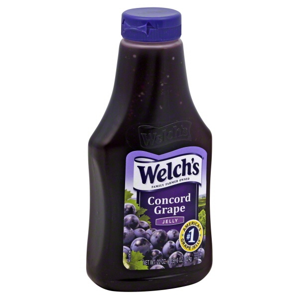 slide 1 of 1, Welch's Squeeze Jelly Grape, 20 oz