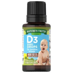 Nature's Truth Baby Vitamin D3 400 IU