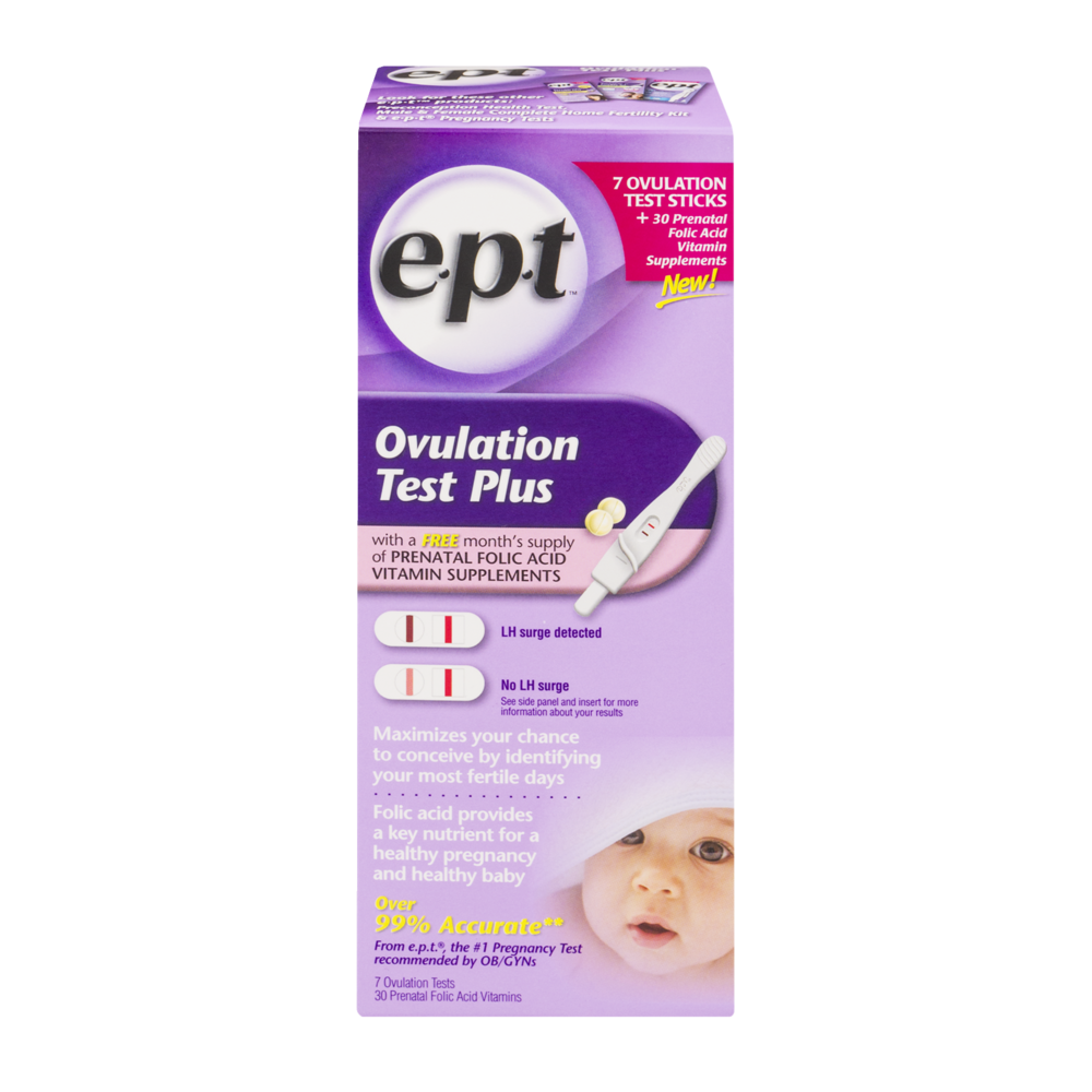 slide 1 of 1, e.p.t. Ovulation Test Plus, 1 ct