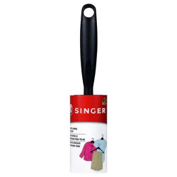 SINGER Fabric Lint Roller for Clothing, Upholstery, Pet Hair - 65 Sheet Total