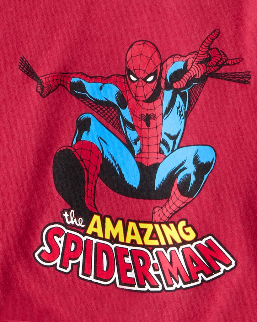 slide 5 of 6, Carter's Carters Boys 3-Pack ©Marvel Print Long-Sleeve Top - Pink/Red Multi 7, 1 ct