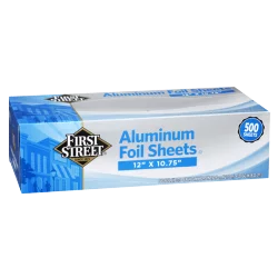 First Street - First Street Heavy Duty 18 Inches Wide Aluminum Foil (150 sq  ft)