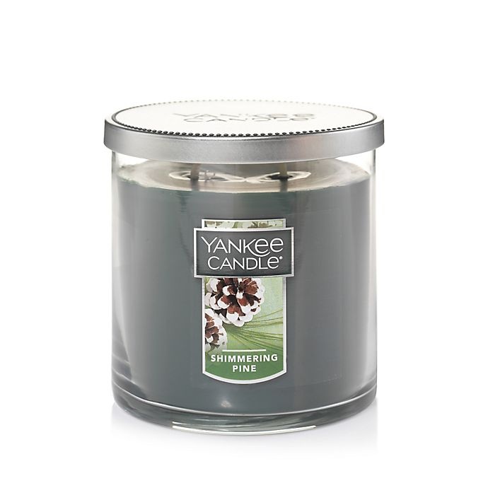 slide 1 of 1, Yankee Candle Shimmering Pine Medium Tumbler Candle, 1 ct