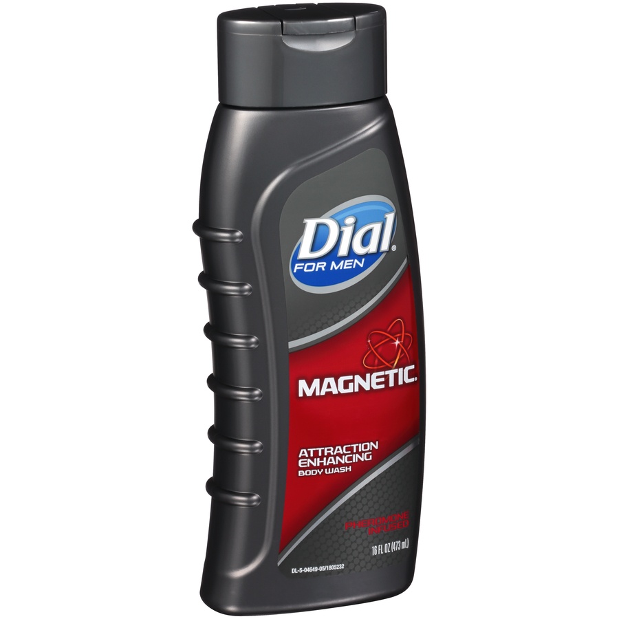 slide 2 of 7, Dial For Men Magnetic Clean Body Wash, 16 fl oz