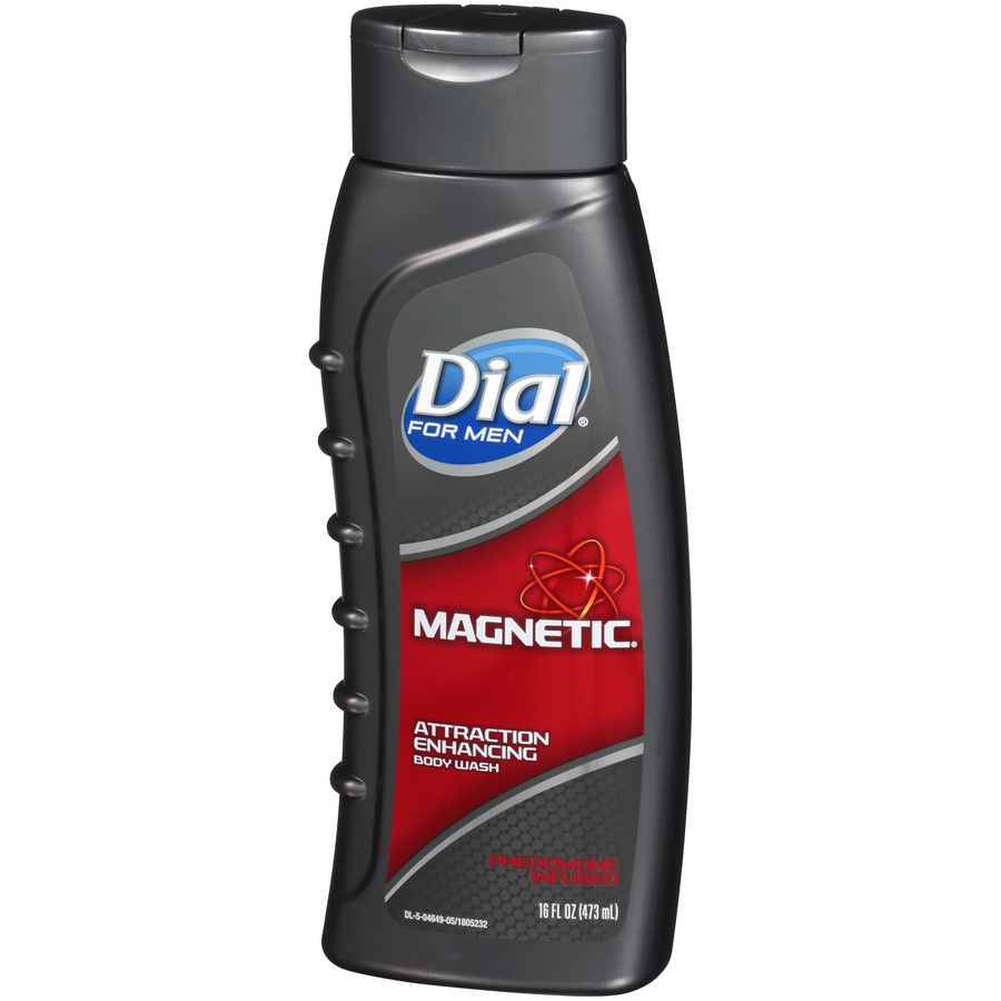 slide 3 of 7, Dial For Men Magnetic Clean Body Wash, 16 fl oz