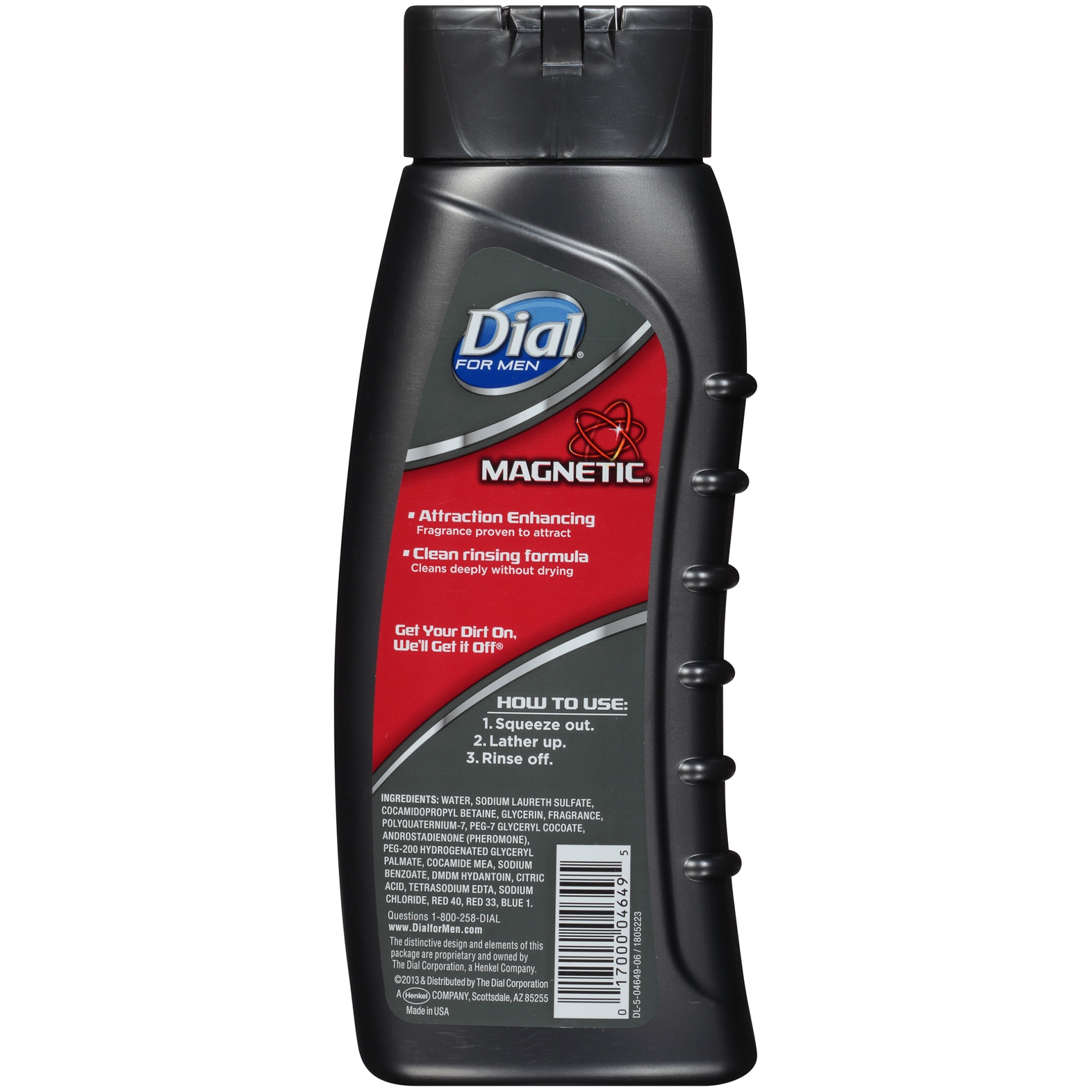 slide 6 of 7, Dial For Men Magnetic Clean Body Wash, 16 fl oz