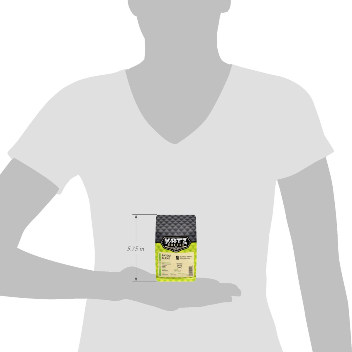 slide 11 of 12, Katz Coffee Organic Bayou Blend Whole Bean Coffee - 12 oz, 12 oz