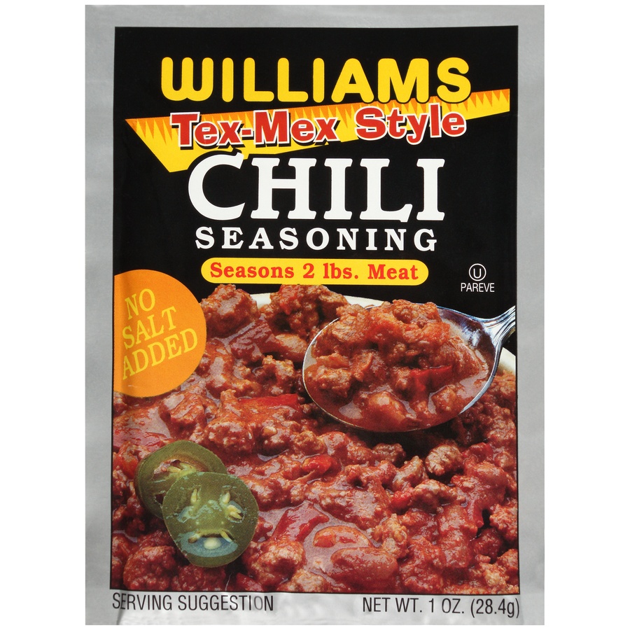 Williams TexMex Style Chili Seasoning 1 oz Shipt