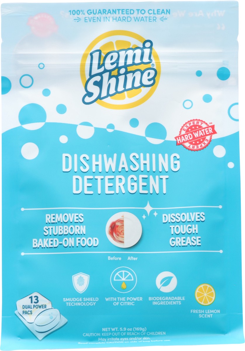 slide 4 of 11, Lemi Shine Fresh Lemon Scent Dishwashing Detergent with The Power of Citric 5.9 oz, 5.9 oz