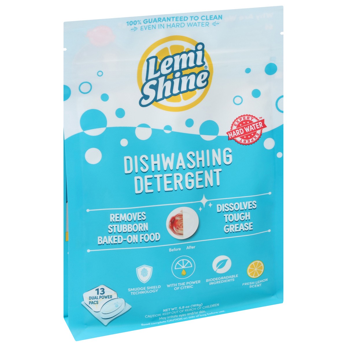 slide 6 of 11, Lemi Shine Fresh Lemon Scent Dishwashing Detergent with The Power of Citric 5.9 oz, 5.9 oz