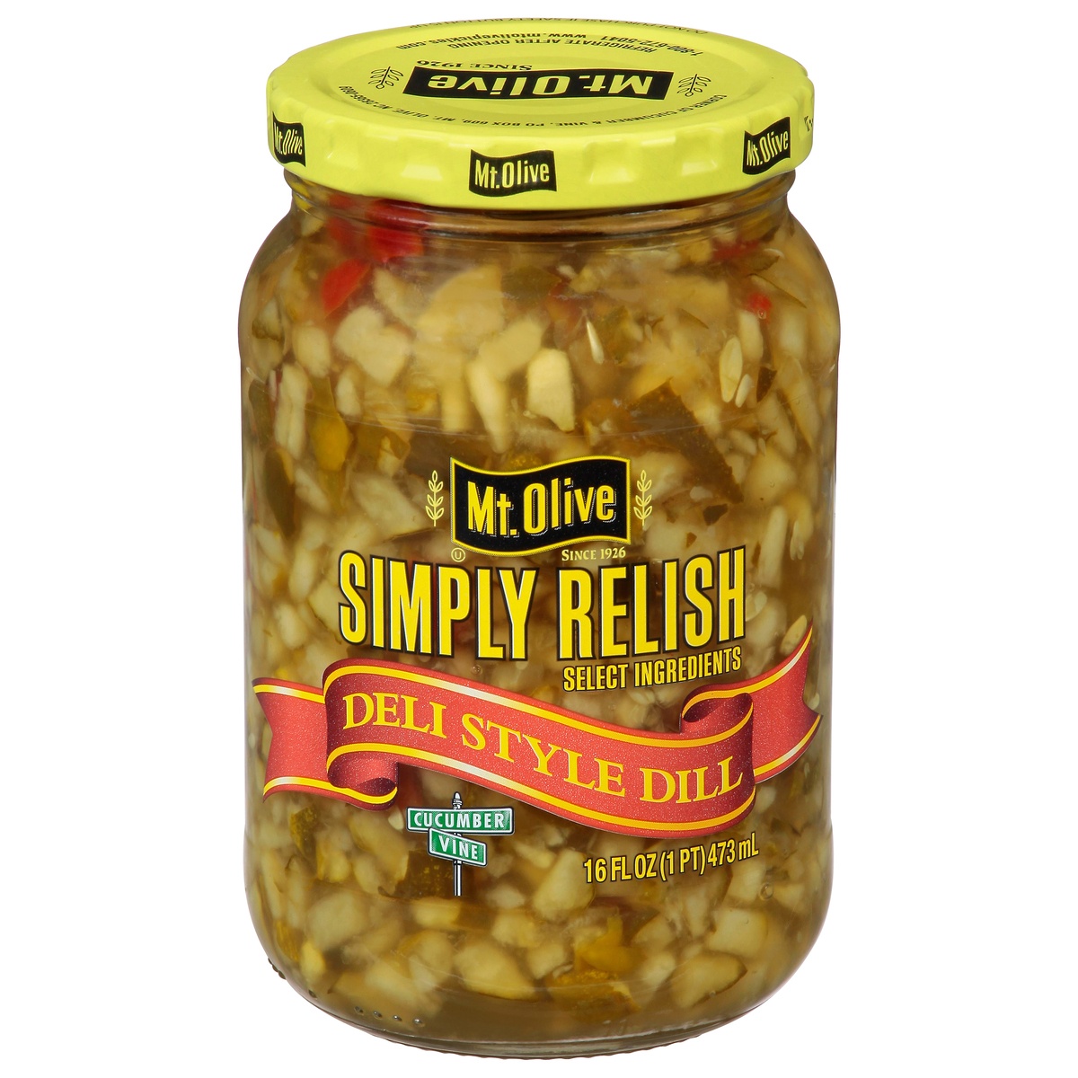 slide 9 of 9, Mt. Olive Deli Style Dill Relish, 16 oz