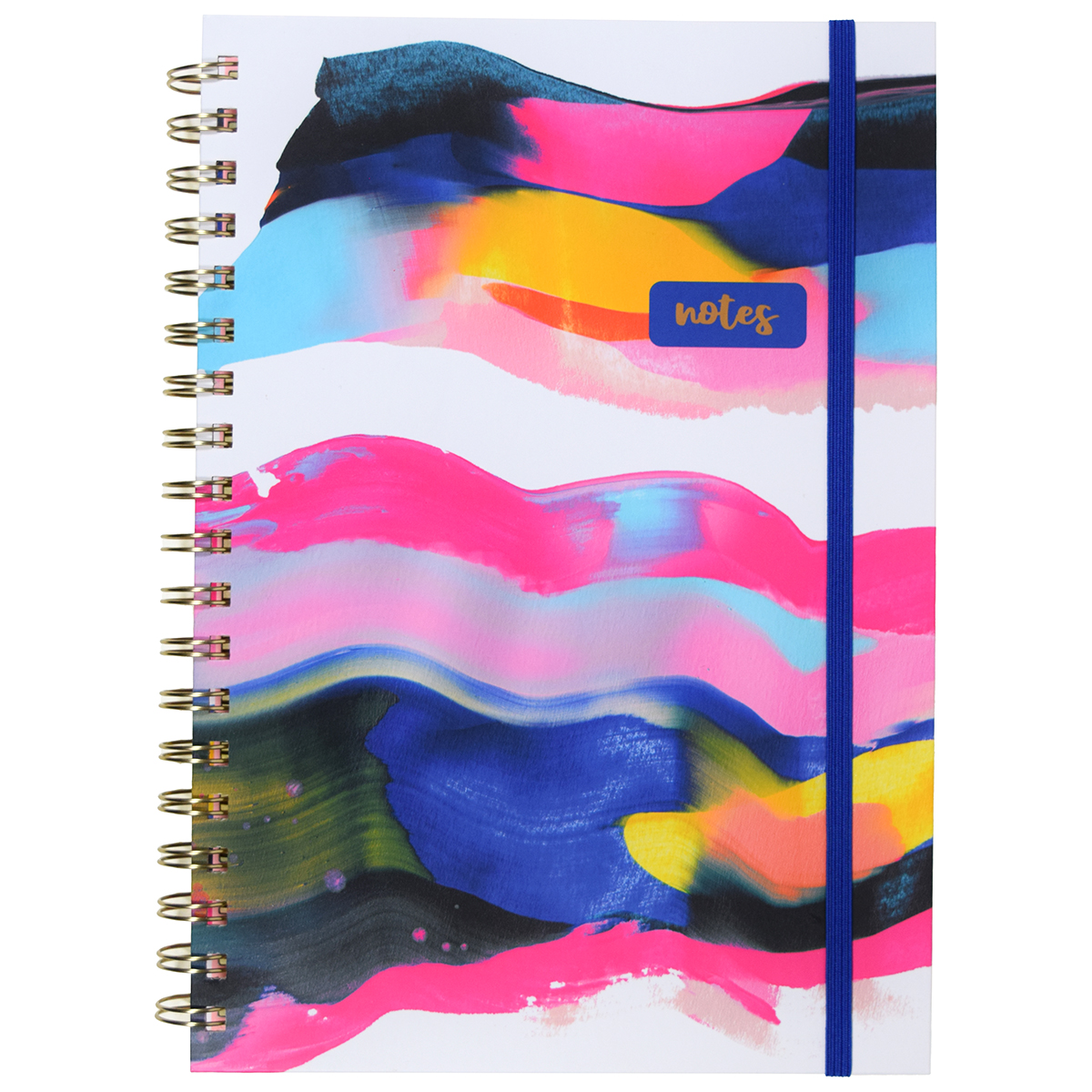 slide 1 of 1, TOP FLIGHT Meijer Painted Spiral Bound Journal, 1 ct