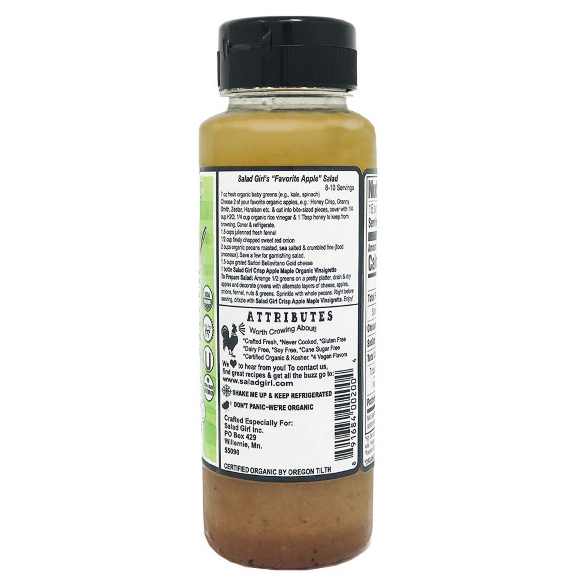 slide 3 of 8, Salad Girl Salad Dressing 8 oz, 8 oz