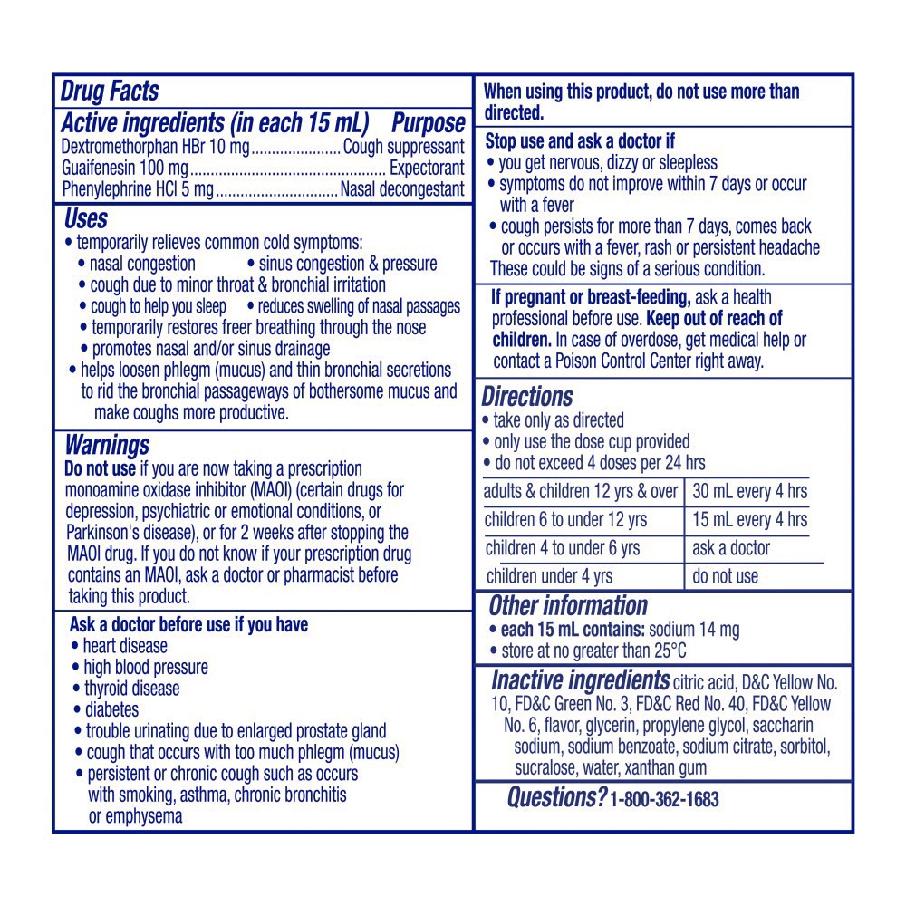slide 5 of 6, Vicks Kids NyQuil Honey Cold & Cough + Congestion Relief for Nighttime Sneezing, Runny Nose, Nasal Congestion & Cough, Flavored with Real Honey, For Children Ages 6+, 8 FL OZ, 8 fl oz