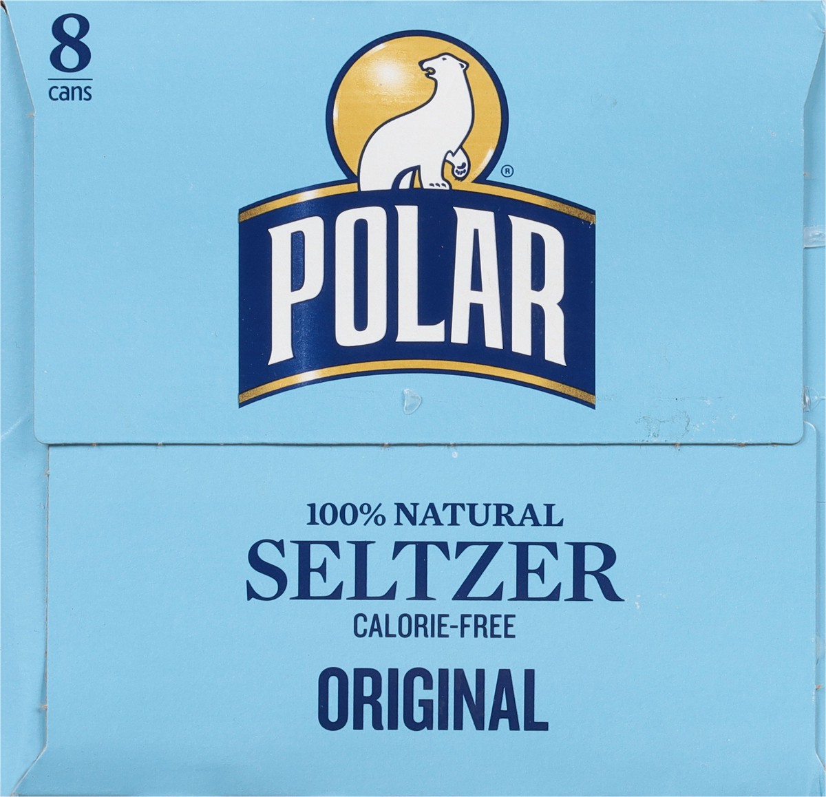 slide 2 of 9, Polar Calorie-Free Original Seltzer 8 - 12 fl oz Cans, 8 ct