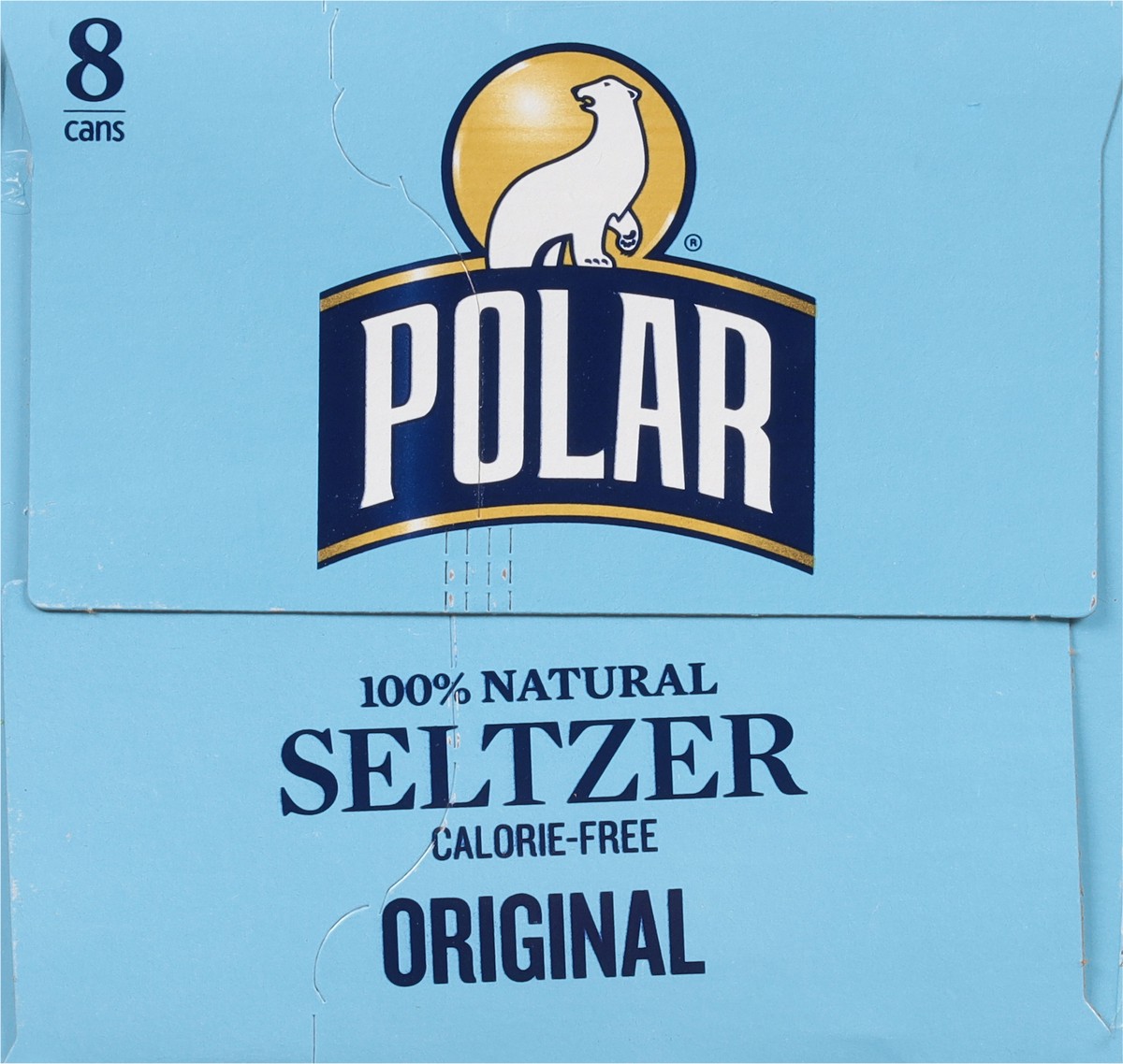 slide 9 of 9, Polar Calorie-Free Original Seltzer 8 - 12 fl oz Cans, 8 ct