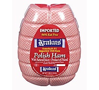 slide 1 of 1, Krakus Polish Ham, per lb