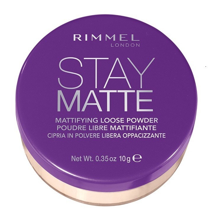 slide 1 of 1, Rimmel Stay Matte Loose Powder Transparent, 0.35 oz