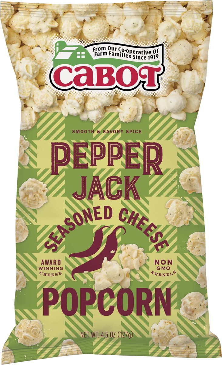 slide 4 of 7, Cabot Pepperjack Cheese Popcorn, 4.5 oz