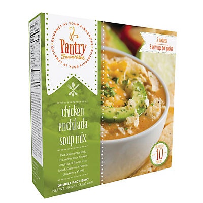 slide 1 of 1, Pantry Favorites Chicken Enchilada Soup Mix, 1.9 oz