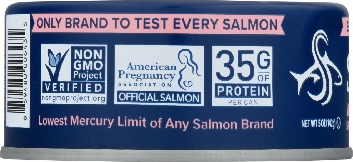 slide 5 of 9, Safe Catch Skinless & Boneless Wild Pacific Pink Salmon 5 oz, 5 oz