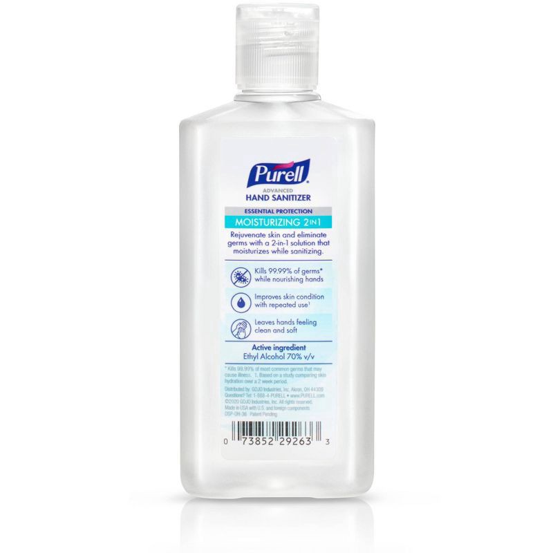 slide 2 of 3, PURELL Advanced Moisturizing 2 in 1 Hand Sanitizer 4 fl oz, 4 fl oz