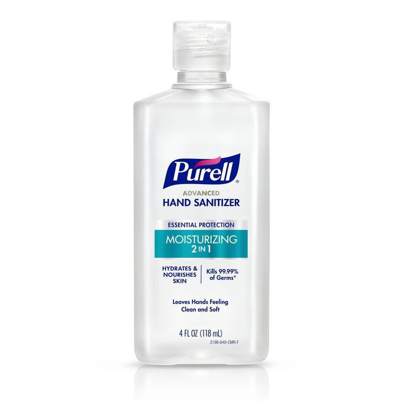 slide 1 of 3, PURELL Advanced Moisturizing 2 in 1 Hand Sanitizer 4 fl oz, 4 fl oz